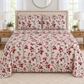 Burgundy Vine Bedsheet Set