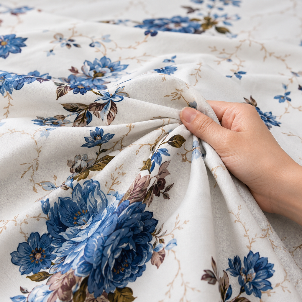 Khawab Home Garden Bloom 4-Piece Printed Sheet Set