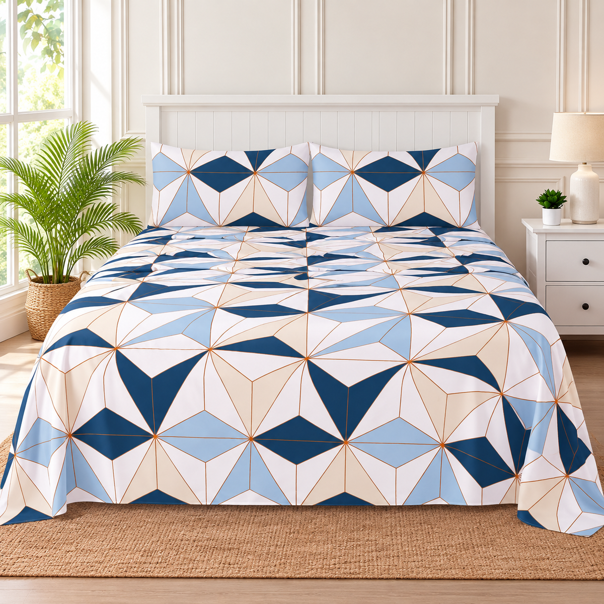 Coastal King Bedsheet Set