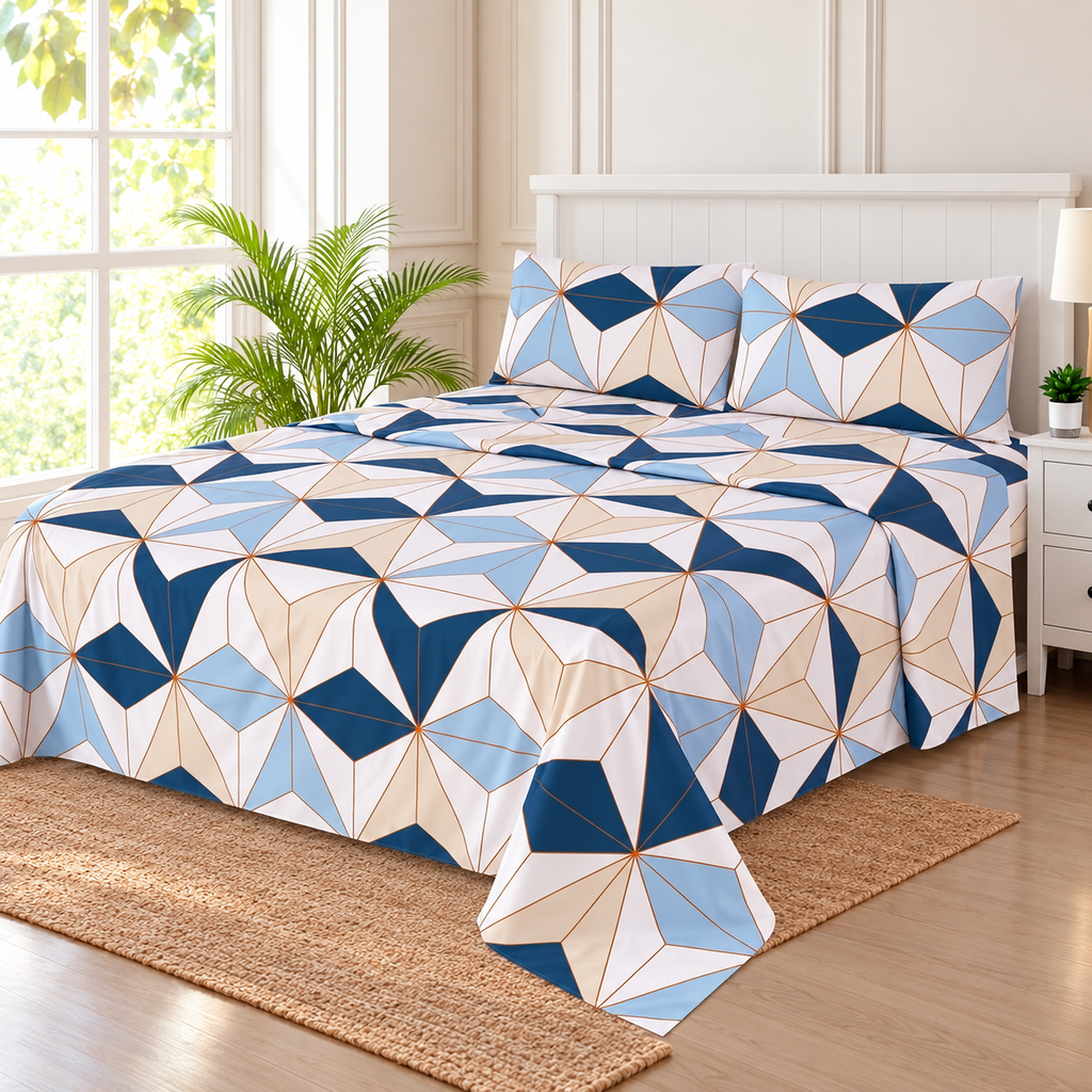 Coastal King Bedsheet Set