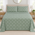 Sage Medallion Bedsheet Set