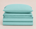 Khawab Home 4 PCS Aqua Mint Sheet Set