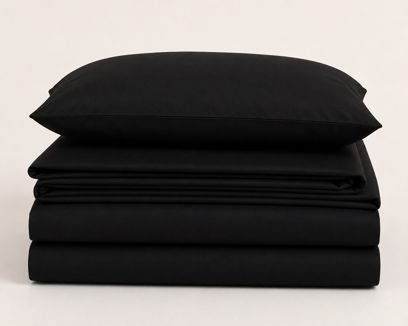 Khawab Home 4 PCS Black Sheet Set